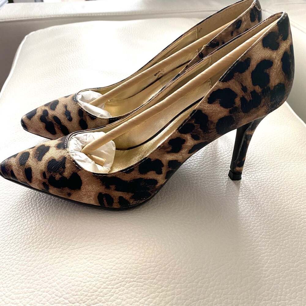 143 Girl Women's Owanda Leopard Heels